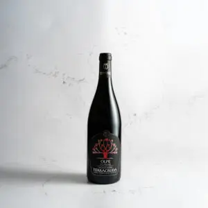 Terracruda vino biologico marchigiano Olpe – Colli Pesaresi Doc Sangiovese Riserva