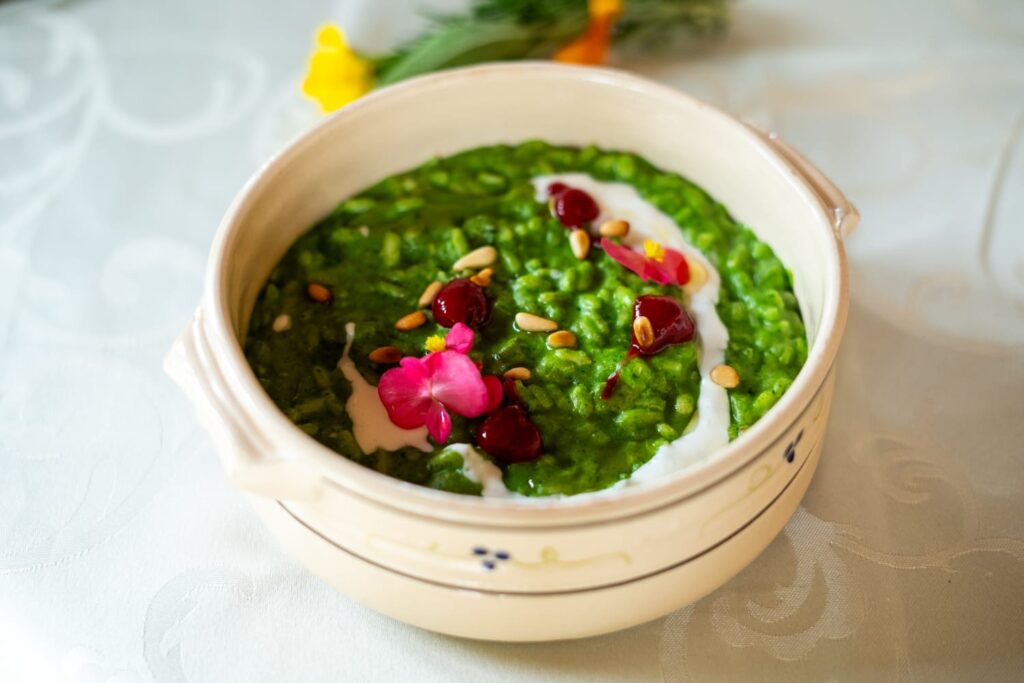 cena vegetale_Greenganesha_vini Terracruda 1