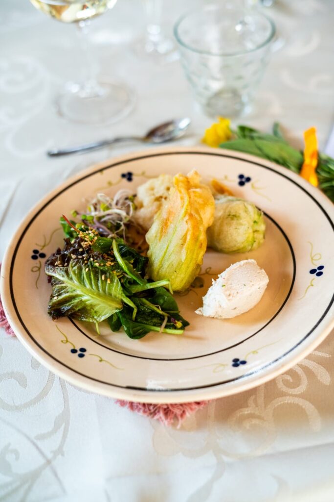 cena vegetale_Greenganesha_vini_Terracruda