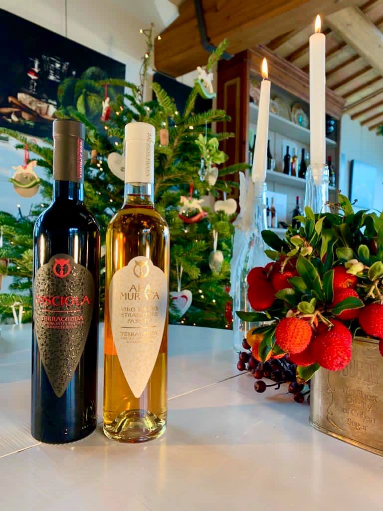 Vini per le feste: il Passito ARA MURATA e la VISCIOLA